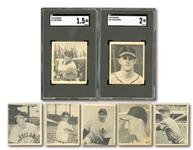 1948 BOWMAN BASEBALL COMPLETE SET OF (48) WITH SGC GRADED MUSIAL & BERRA ROOKIES